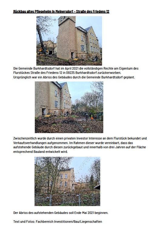 aktuelles Baugeschehen, 2